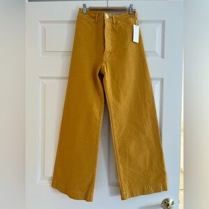 Jesse Kamm Sailor Pant Size 2 in Caribbean Gold NWT